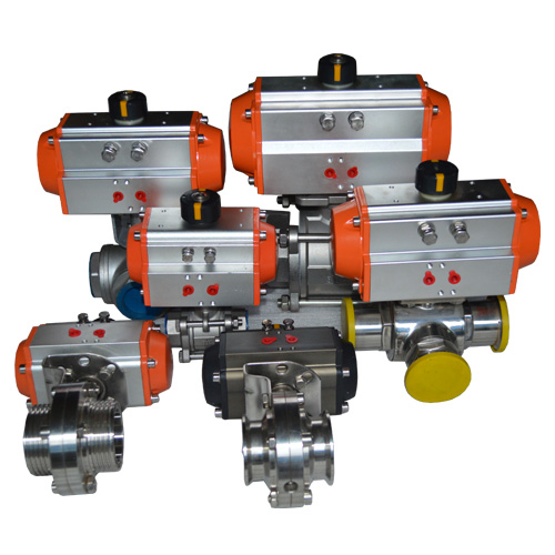 卫生级气动蝶阀