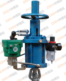 直行程带手动装置