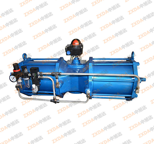 AW气动执行器带普通三联件