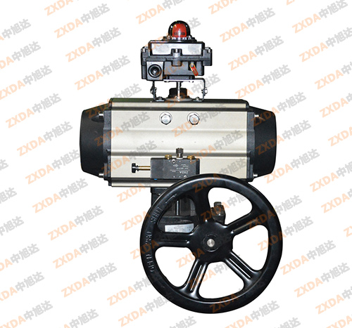 防爆气动带手动气动执行器